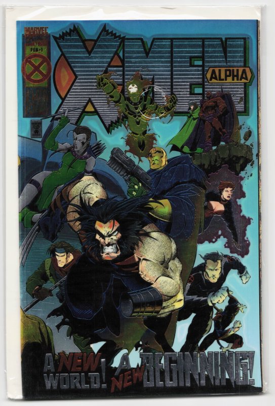 X-Men Alpha (1995) Magneto [Key Issue] (Marvel Comics, 1995), raw, ungraded comic book — front cover