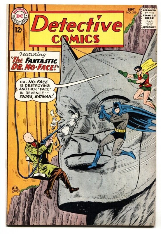 Detective #319 (DC Comics, 1963), raw comic book in VF+ condition — front cover