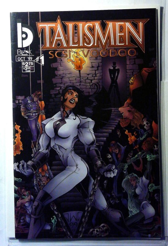 Talismen Scsi: Voodoo #1 (1999), raw, ungraded comic book — front cover