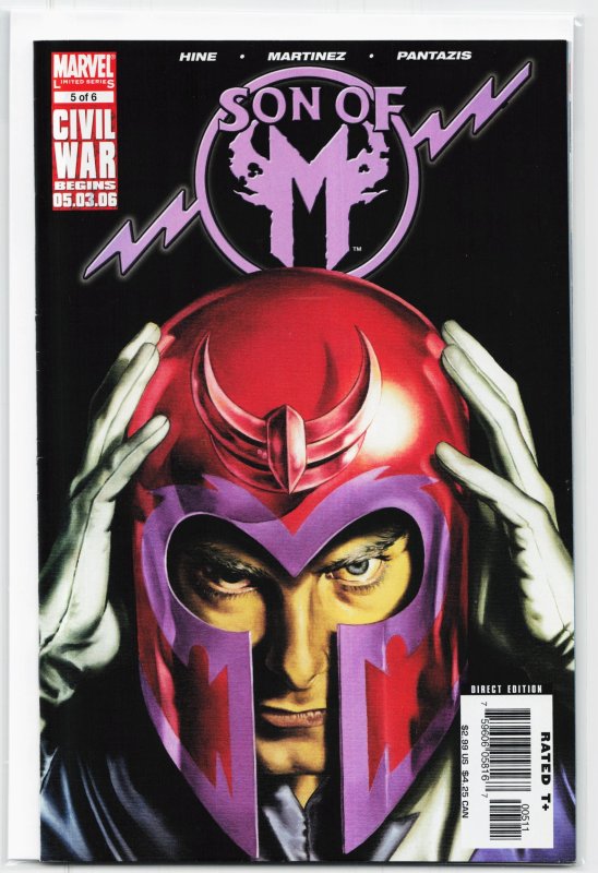 Son of M #5 (Marvel Comics, 2006), raw, ungraded comic book — front cover