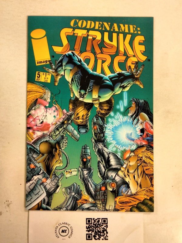 Codename Stryke Force #5, raw comic book in NM condition — front cover