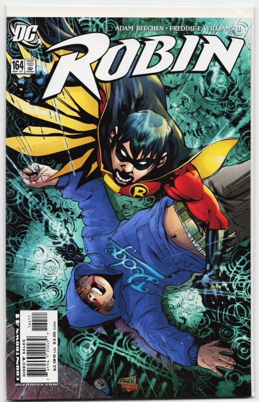 Robin #164 (DC Comics, 2007), raw, ungraded comic book — front cover
