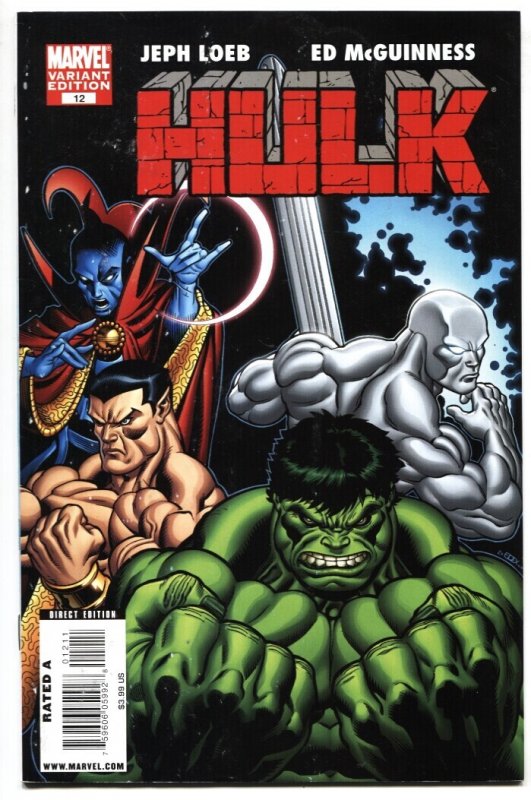 Hulk #12 (Marvel Comics, 2009), raw comic book in VF+ condition — front cover