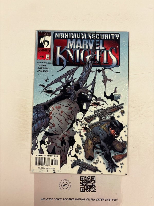 Marvel Knights #6 (Marvel Comics), raw comic book in NM condition — front cover