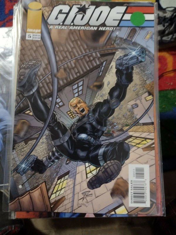 GI Joe a Real American Hero #5 (Image Comics, 2002), raw, ungraded comic book — front cover