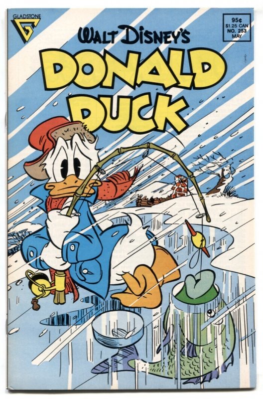 Walt Disney's Donald Duck #253 (1987), raw comic book in VF condition — front cover