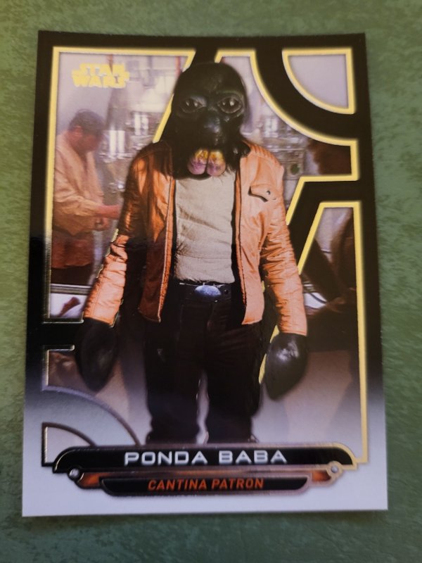 2018 Star Wars Galactic Files #ANH-17 Ponda Baba (2018), raw, ungraded comic book — front cover