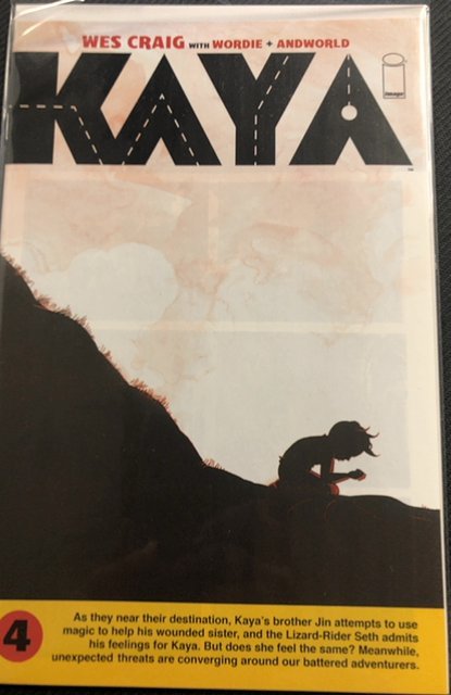 Kaya #4 (2023), raw, ungraded comic book — front cover