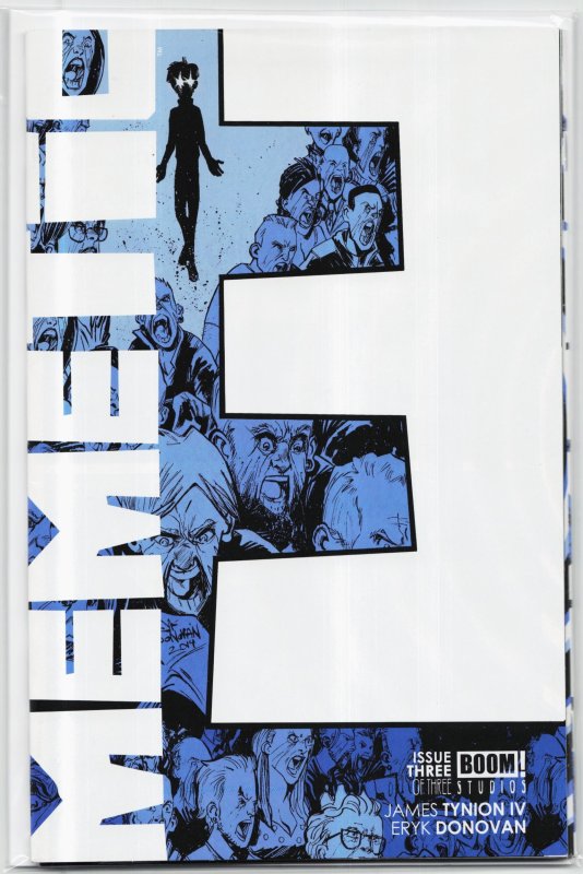 Memetic #3 (2014), raw, ungraded comic book — front cover
