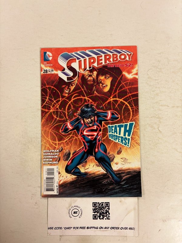 Superboy #28 (DC Comics), raw comic book in NM condition — front cover