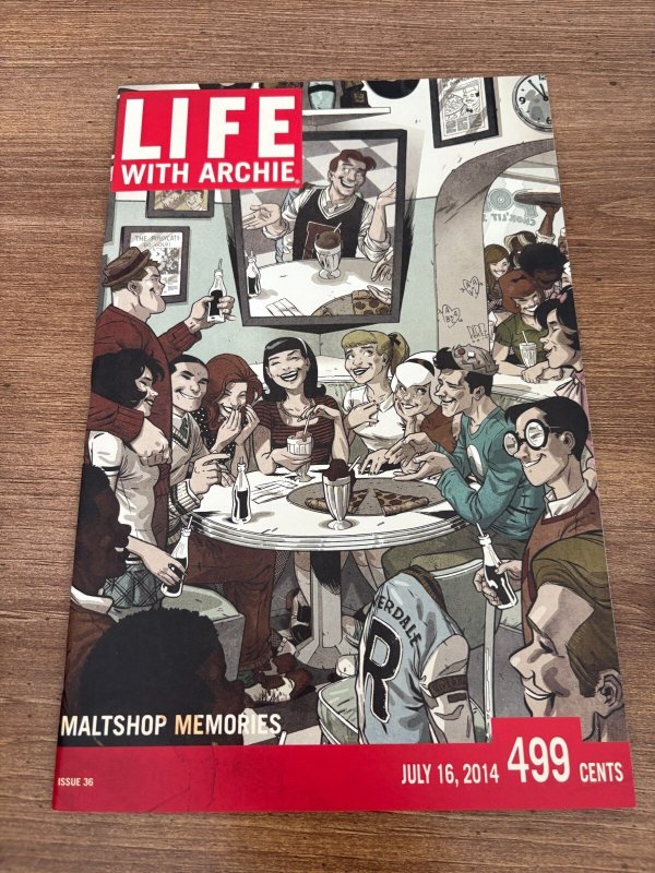 Life with Archie #36 (2014), raw comic book in NM condition — front cover