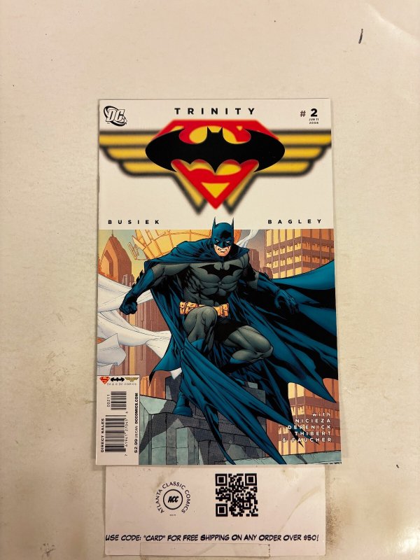 Trinity #2 (DC Comics, 2016), raw comic book in NM condition — front cover