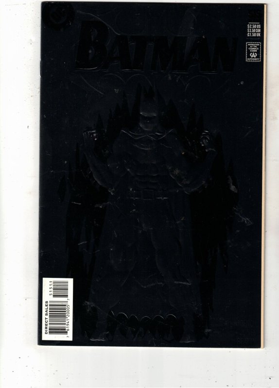 Batman #515 (DC Comics), raw comic book in NM- condition — front cover