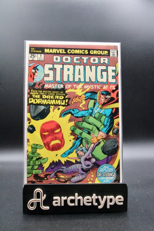 Doctor Strange #9 (Marvel Comics, 1975), raw comic book in 7.5 condition — front cover