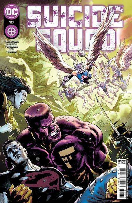 Suicide Squad #10 (DC Comics, 2021), raw comic book in VF/NM condition — front cover