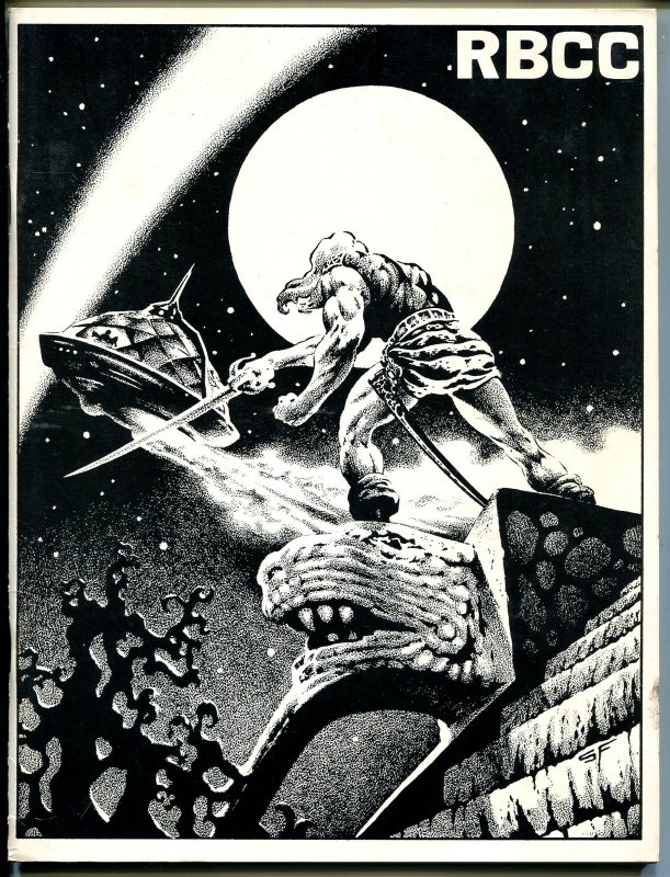 Rockets Blast & Comic Collector #123, raw comic book in VG/FN condition — front cover