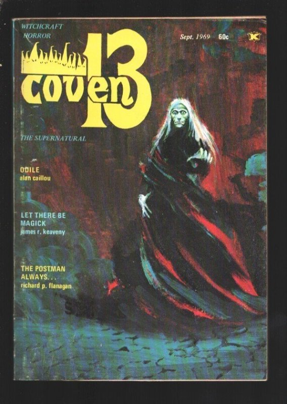 Coven 13 Pulp Digest #1, raw, ungraded comic book — front cover