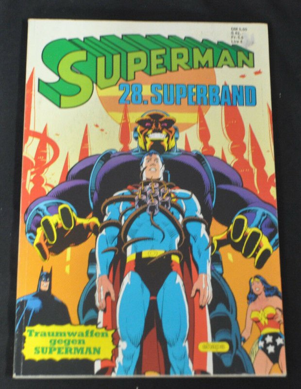 Superman #28 (DC Comics), raw, ungraded comic book — front cover