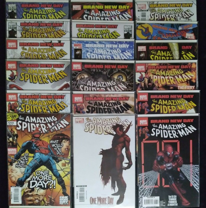 Amazing Spider-Man #544 (Marvel Comics), raw, ungraded comic book — front cover