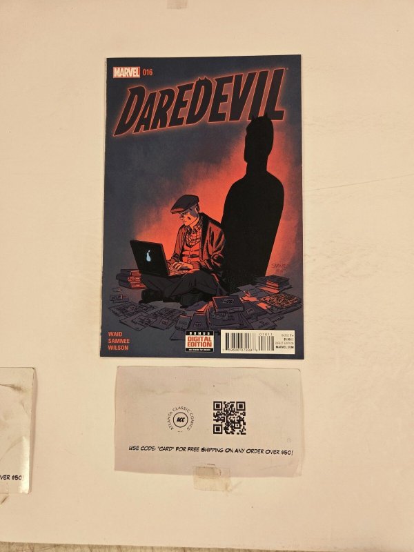 Daredevil #16 (Marvel Comics), raw comic book in NM condition — front cover