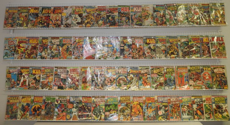 Huge lot of Appox. 80 Comics - Various Titles and Conditions, raw, ungraded comic book — front cover