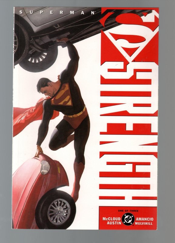 Superman: Strength-Book 1-Scott McCloud-TPB-trade, raw, ungraded comic book — front cover