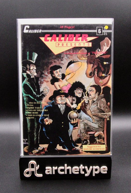 Caliber Presents #6 (1989), raw, ungraded comic book — front cover