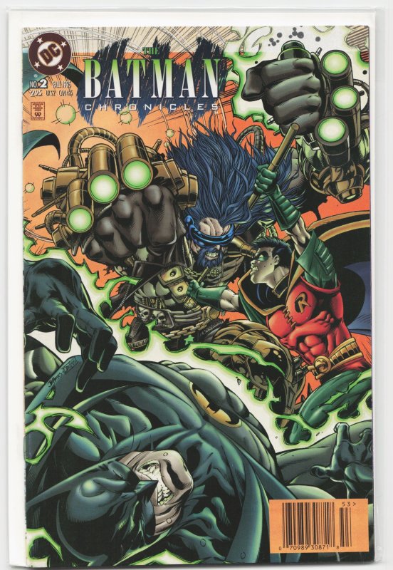 The Batman Chronicles #2 (DC Comics, 1995), raw, ungraded comic book — front cover