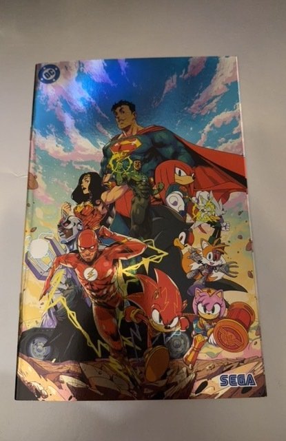 DC x Sonic the Hedgehog Metal Legion #1 (DC Comics, 2026), raw comic book in NM condition — front cover