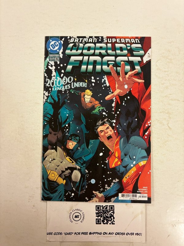 World's Finest #35 (DC Comics), raw comic book in NM condition — front cover