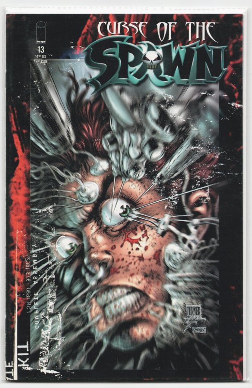 Curse of the Spawn #13 (Image Comics, 1997), raw, ungraded comic book — front cover