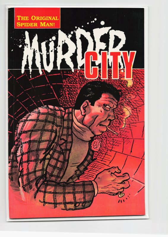 Murder City (1990) Minute Movies (1990), raw, ungraded comic book — front cover