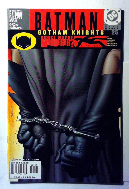 Batman Gotham Knights #25 (DC Comics, 2002), raw, ungraded comic book — front cover
