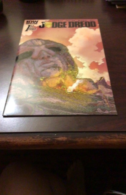 Judge Dredd #1-6 (2015) IDW set 1 Through 6 NM or Better wow (IDW Publishing, 2015), raw comic book in NM condition — front cover
