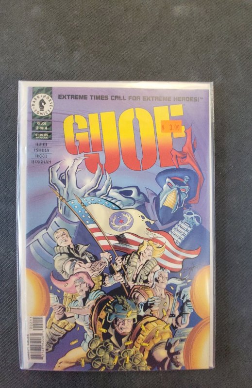 G.I. Joe #2 (1996), raw, ungraded comic book — front cover