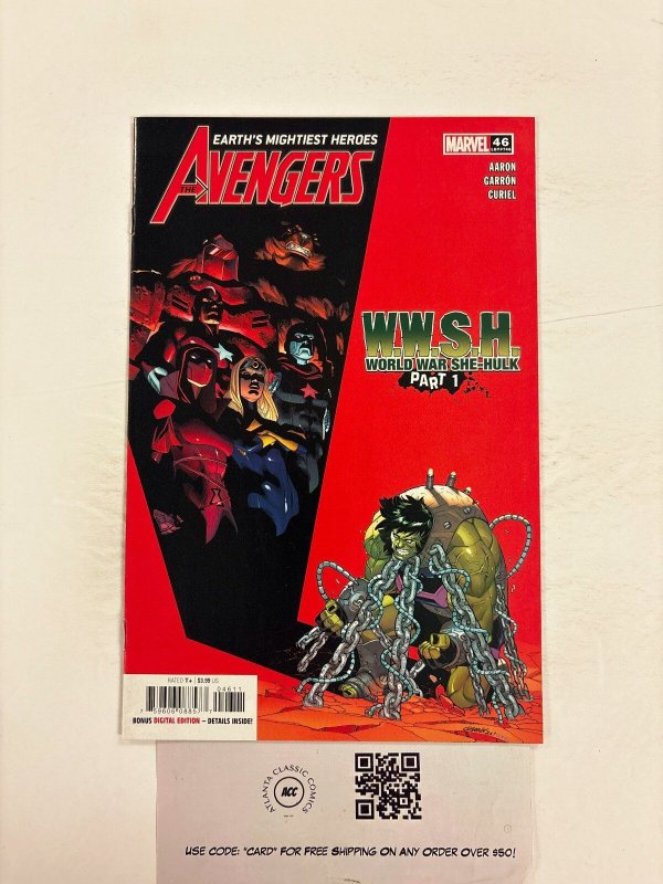 Avengers #46 (Marvel Comics), raw comic book in NM condition — front cover