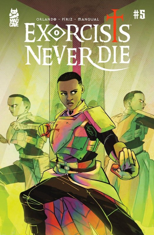 Exorcists Never Die #5 (2023), raw, ungraded comic book — front cover