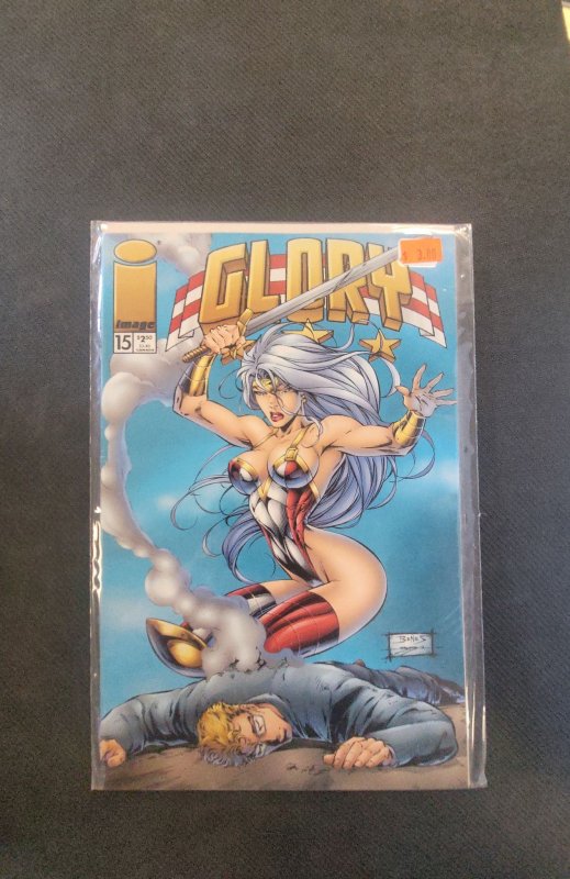 Glory #15 (Image Comics, 1996), raw, ungraded comic book — front cover