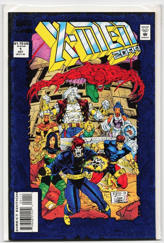 X-Men 2099 #1 (Marvel Comics, 1993), raw, ungraded comic book — front cover