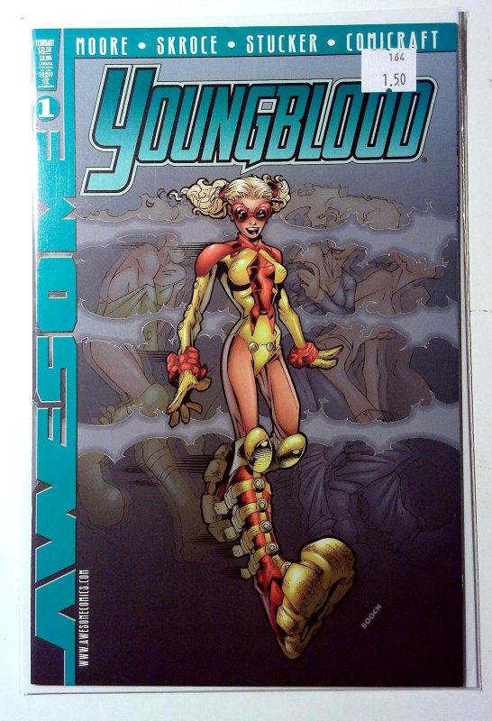 Youngblood #1 (1998), raw, ungraded comic book — front cover