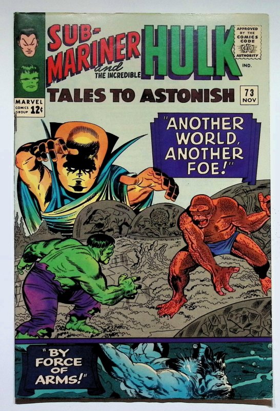 Tales to Astonish #73 (Marvel Comics, 1965), raw, ungraded comic book — front cover