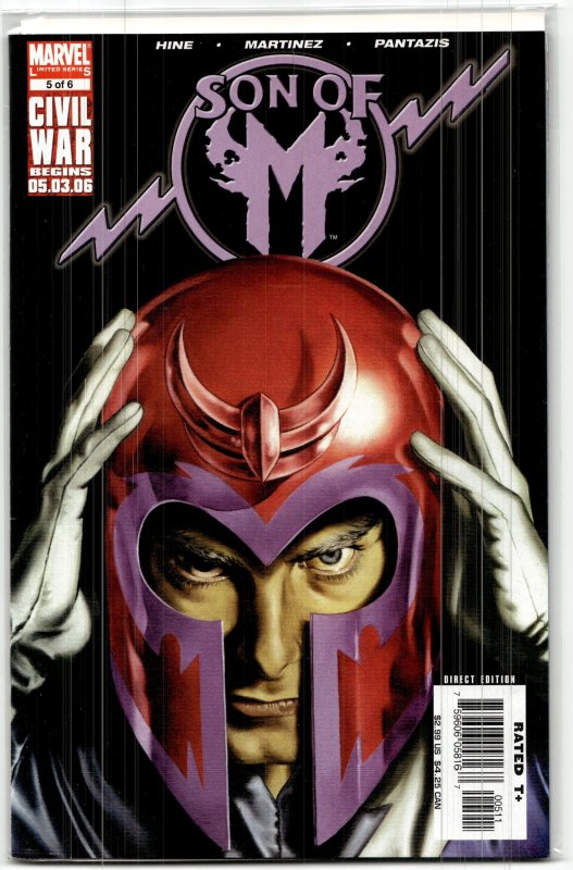 Son of M #5 (2006), raw, ungraded comic book — front cover