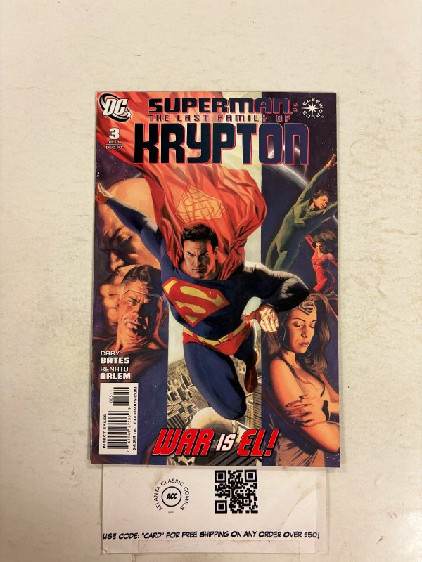 Superman: Lats Family of Krypton #3 (DC Comics), raw comic book in NM condition — front cover