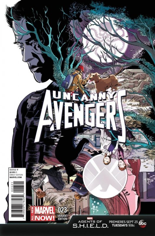 Uncanny Avengers #23 (Marvel Comics, 2013), raw comic book in VF/NM condition — front cover