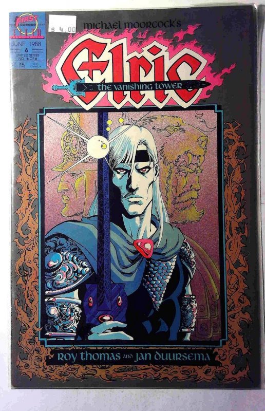 Elric: The Vanishing Tower #6 (1988), raw, ungraded comic book — front cover