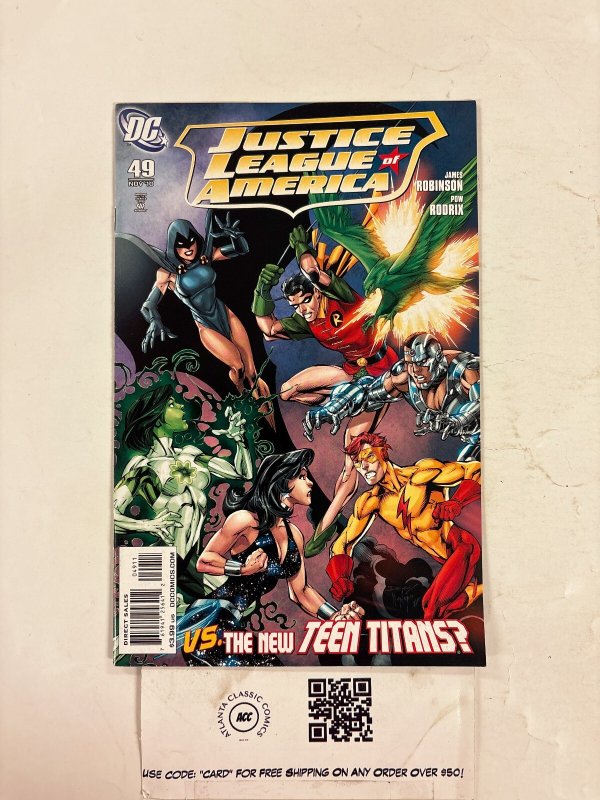 Justice League of America #49 (DC Comics, 1966), raw comic book in NM condition — front cover