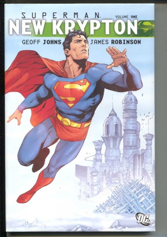 Superman New Krypton-Geoff Johns-2009-HC-VG/FN (DC Comics, 2009), raw comic book in VG/FN condition — front cover