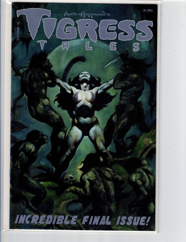 Tigress Tales #5 (2001), raw, ungraded comic book — front cover