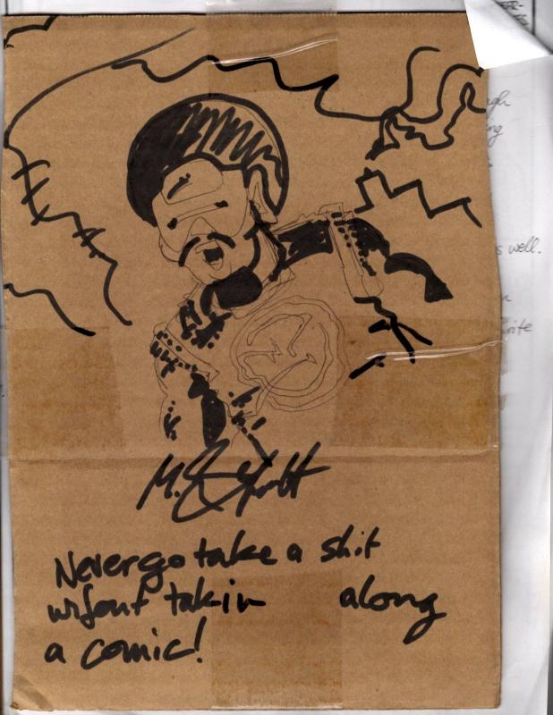 Usagi Yojimbo Marcel Schmidt Original Art Personalized W/Comic Pages Signed J292, raw, ungraded comic book — front cover
