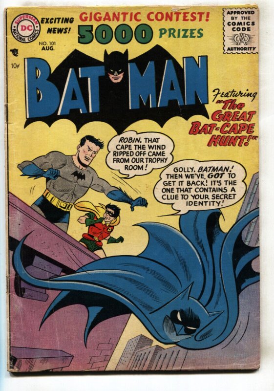 Batman #101 (DC Comics, 2020), raw, ungraded comic book — front cover